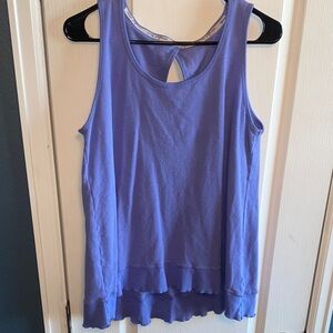 Kensie Purple Sleeveless Tank Top. Y2K